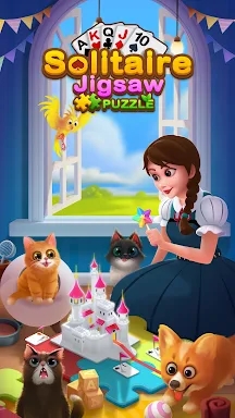 Solitaire Jigsaw Puzzle screenshots