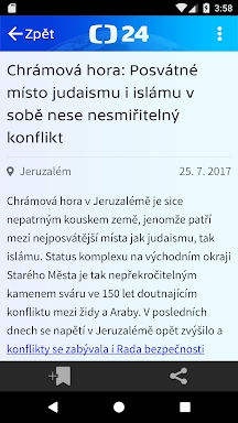 ČT24 screenshots