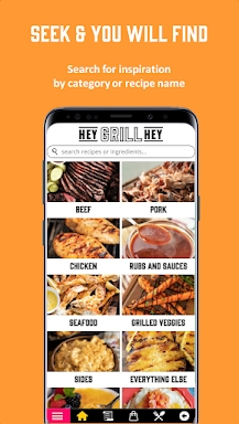 Hey Grill Hey BBQ Recipes screenshots