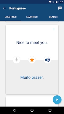 Learn Portuguese Phrase screenshots