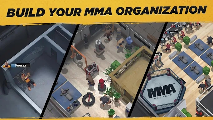 MMA Manager: Fight Hard screenshots