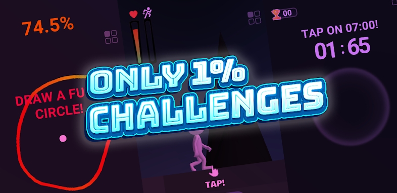 Only 1% Challenges:Tricky Game screenshots