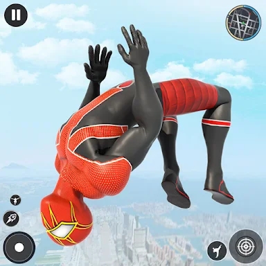 Flying Hero: Spider Rope Hero screenshots