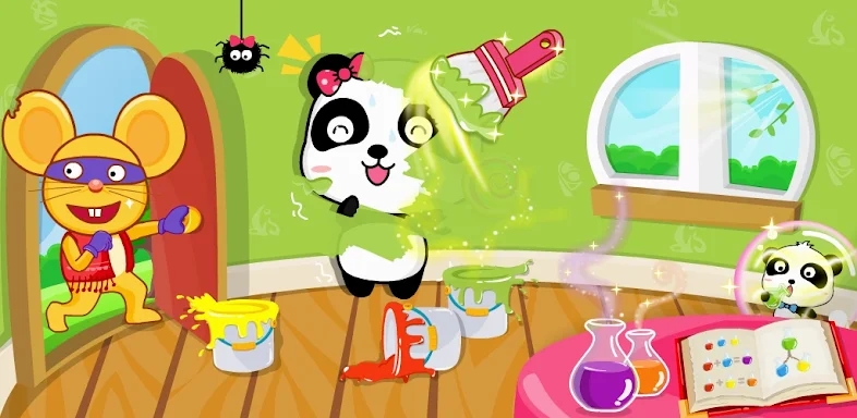 Baby Panda's Color Mixing screenshots