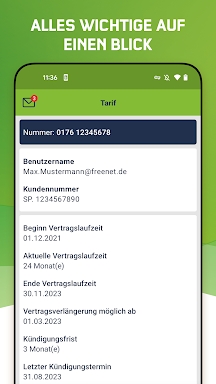 freenet Mobilfunk screenshots