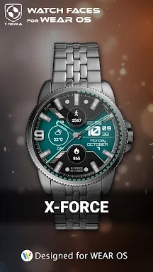 X-Force Watch Face screenshots