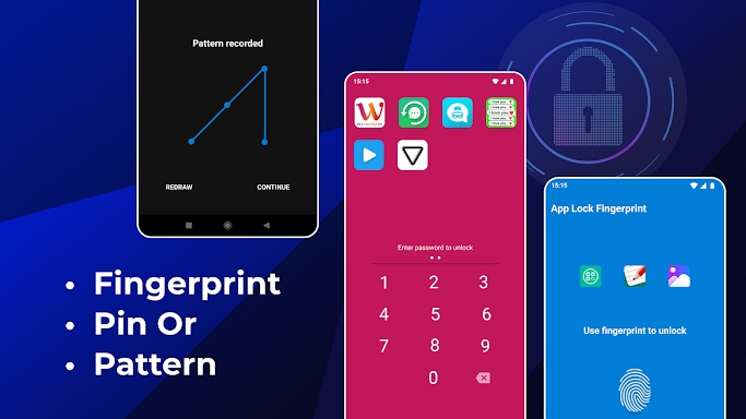 Fingerprint AppLock: Lock Apps screenshots