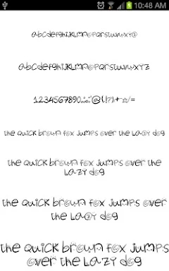 Fonts Hand Message Maker screenshots