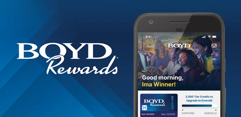Boyd Rewards screenshots