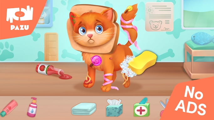 Pet Doctor Care games for kids screenshots