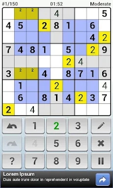 Andoku Sudoku 2 screenshots