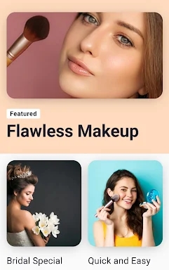 Makeup Tutorial App screenshots