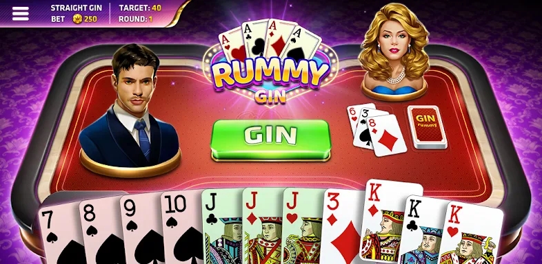 Gin Rummy -Gin Rummy Card Game screenshots