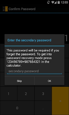 Smart Hide Calculator screenshots