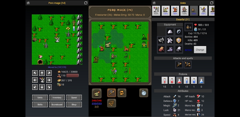 Dragon collector RPG screenshots
