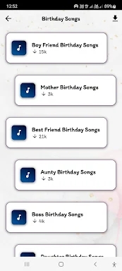 Happy Birthday Songs with Name screenshots