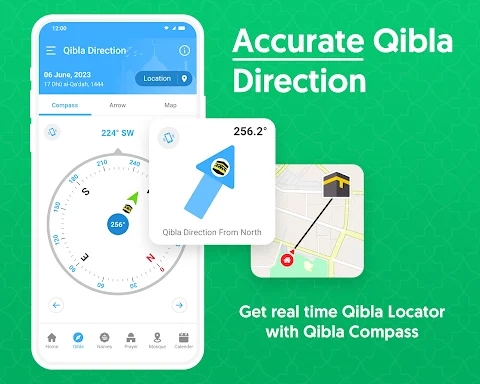 Qibla Compass: Qibla Direction screenshots
