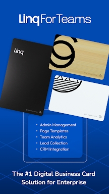 Linq - Digital Business Card screenshots