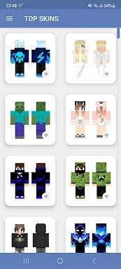 Skins for Minecraft screenshots