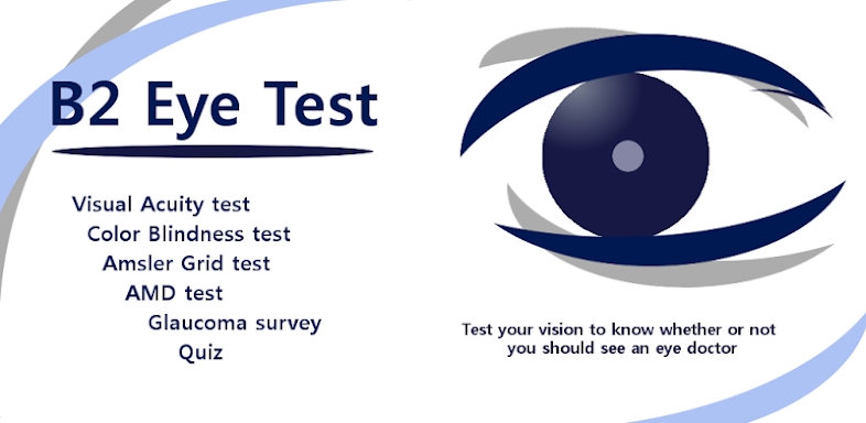 Eye test screenshots