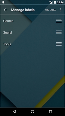 App Organizer screenshots