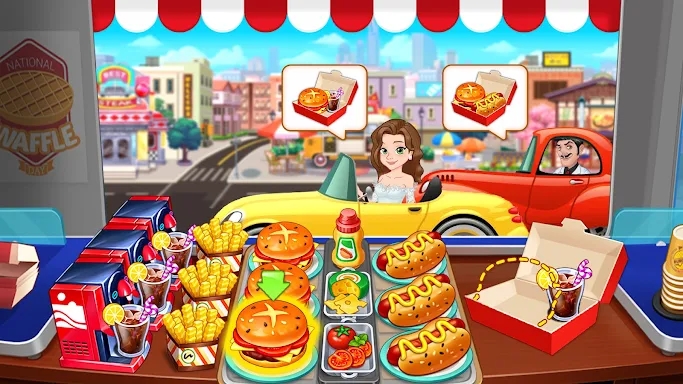 Crazy Diner - Running Game screenshots