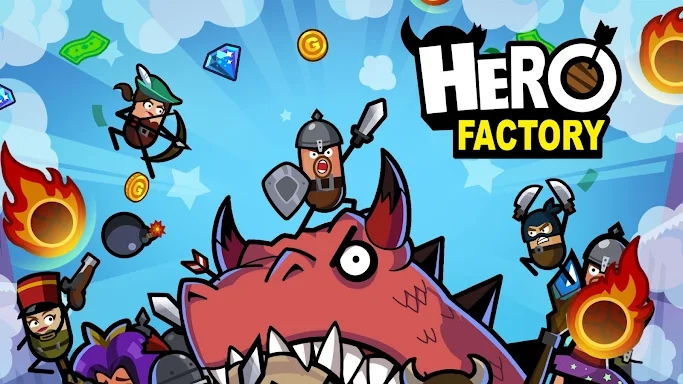 Hero Factory - Idle tycoon screenshots