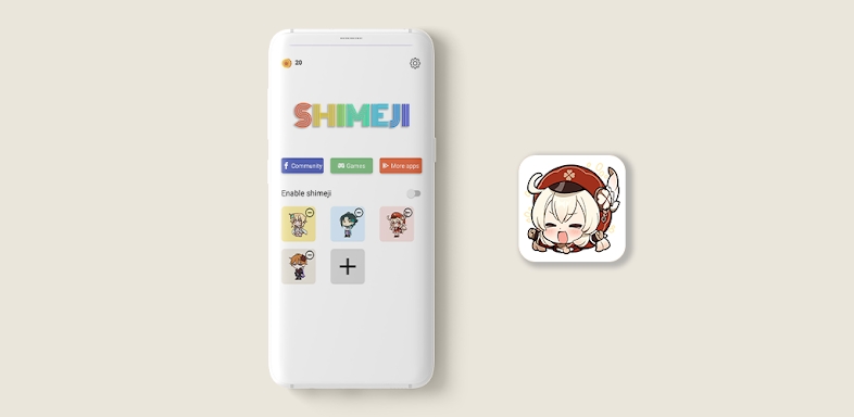 My Genshin shimeji - mascot screenshots