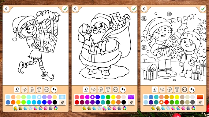 Christmas Coloring screenshots