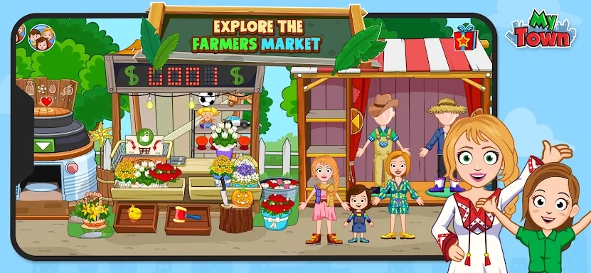 My Town Farm Animal game screenshots