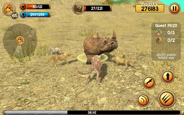 Wild Cheetah Sim 3D screenshots