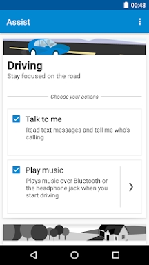 Motorola Assist screenshots