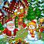Farm Snow - Santa family story icon