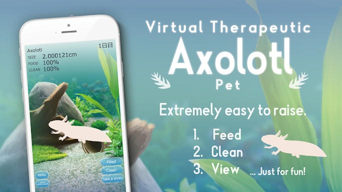 Axolotl Pet screenshots
