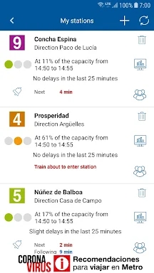 Metro de Madrid Official screenshots