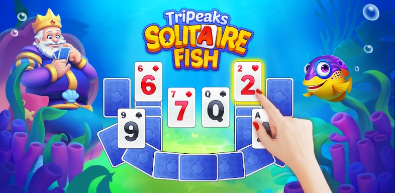 Solitaire TriPeaks Fish screenshots