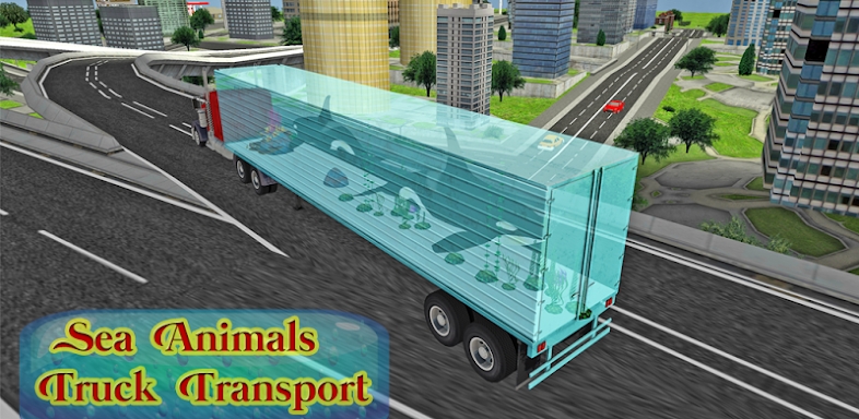 Sea Animal Transport Truck 3D screenshots