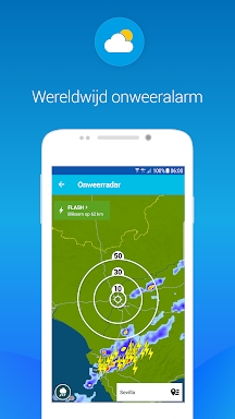 Weerplaza - complete weer app screenshots