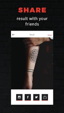 INKHUNTER - try tattoo designs screenshots
