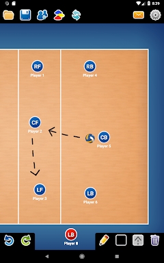 Coach Tactic Board: Volley screenshots