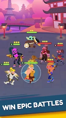 Heroes Battle: Auto-battler screenshots