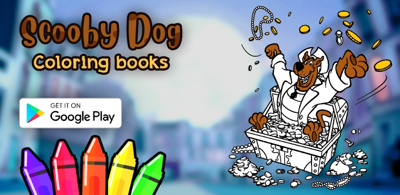 Scooby coloring doo game screenshots