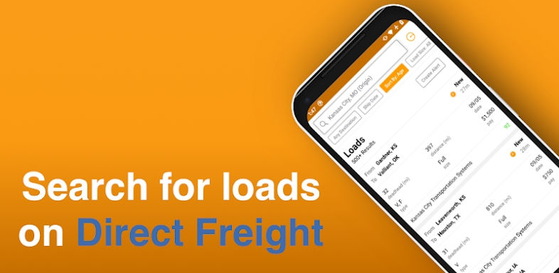 Direct Freight Load Board screenshots
