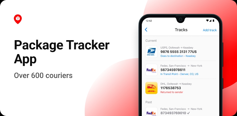 Spottrack: Package Tracker screenshots