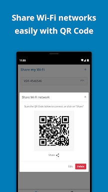 Share My Wi-Fi: QR Code Sharer screenshots