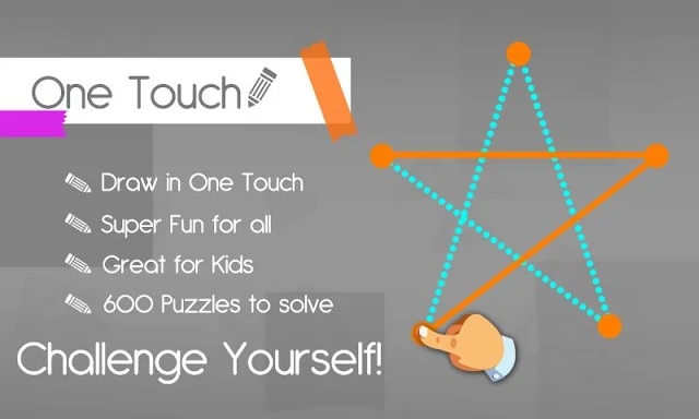 One Touch Draw: Quick Drawing to Connect Two Dots screenshots