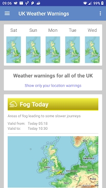Weather Forecast: UK Free screenshots