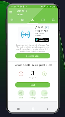 AmpliFi WiFi screenshots
