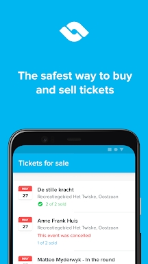 TicketSwap - Buy, Sell Tickets screenshots