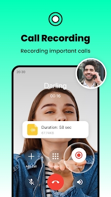 Ring Phone Calls - JusCall screenshots